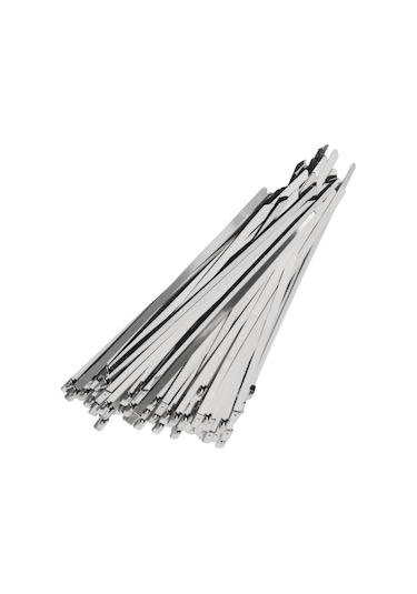 Padalink 200 Adet 4.6mm Genişlikli Paslanmaz Çelik Kendi Kilitleyen Kabloluk, Güçlü Sabitleme İçin Ev Ofis Garaj Elektrik Kabloları Yönetimi Seti