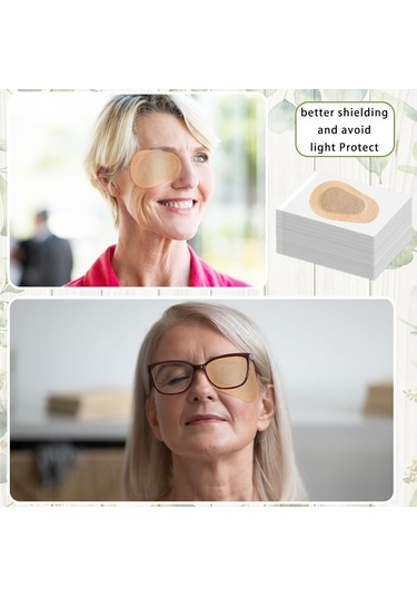 Shineyee 40'li Tek Kullanımlık Nefes Alabilir Göz Bandı - Ameliyat Sonrası Ve Günlük Koruma İçin Rahat Kullanım