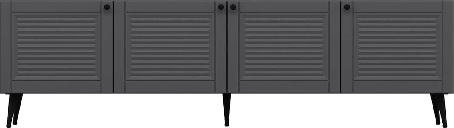 Pandora Tv Ünitesi Antrasit/antrasit Siyah