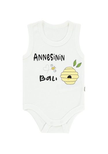 Civil Baby Bebek Çıtçıtlı Badi 1-18 Ay Ekru 14d20238023w1 Ekru