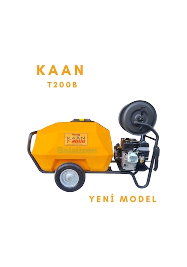 Kaan T200B 4T 7HP Arabalı Benzinli İlaçlama Makinesi