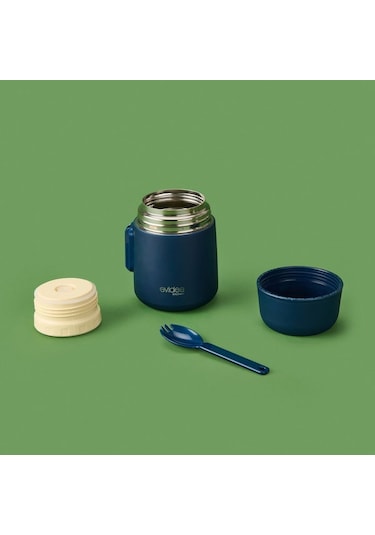 Evidea Kitchen Yemek Termosu - Lacivert - 500 Ml Lacivert