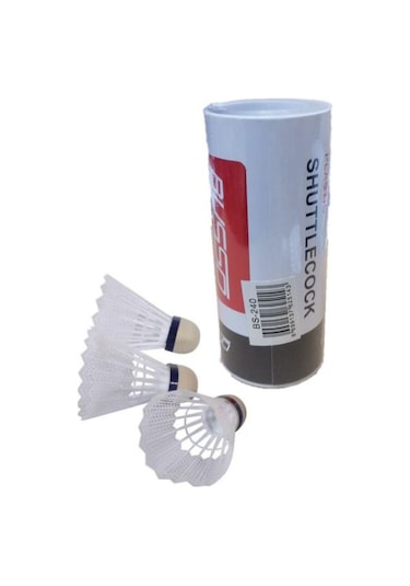 Bs240 Plastik Badminton Topu 3 Lü