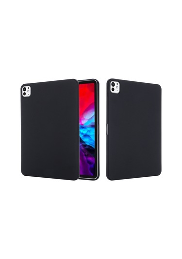 iPad Uyumlu  Pro 13 2024 Kılıf Sıvı Silikon Çizilmeye Dayanıklı Tablet Kapağı
