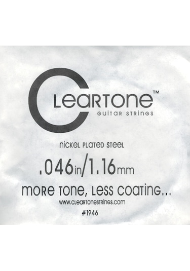 Cleartone Electric Single .046 Elektro Gitar Tek Tel