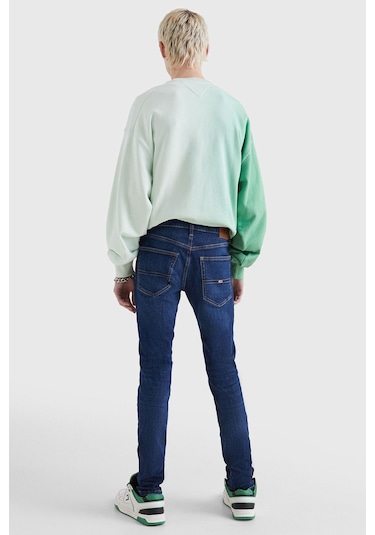 Tommy Hilfiger Erkek Jeans Pantolon Lacivert