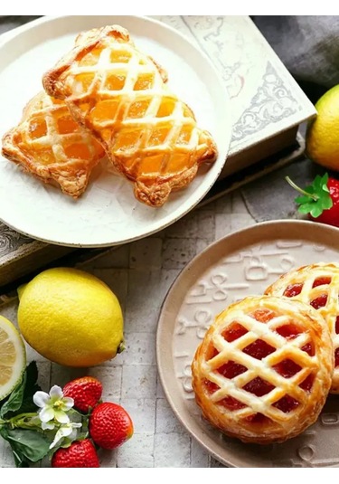 Mını Shop Msk Kurabiye Ve Poğaça Kalıpları, 3 Parça Set. 367634361 Beyaz