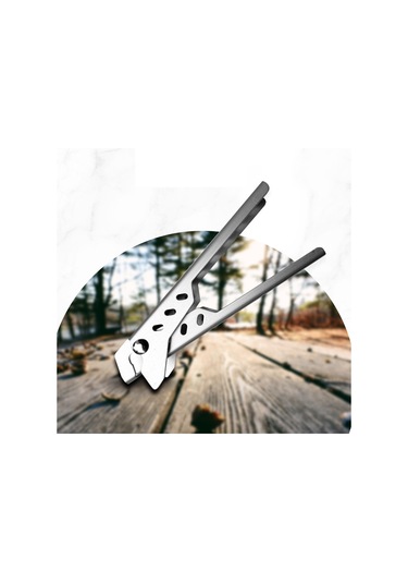 Lemestar Alüminyum Tencere Tutucu - Sıcak Tabak, Kase, Tencere Taşımada Kolay Kullanım - 12.5x3 Cm Gümüş