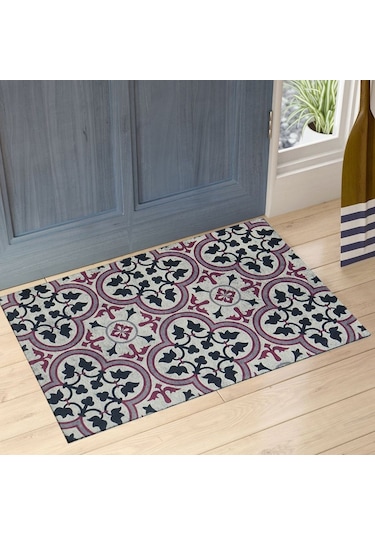 Myfloor Etnik Desenli Çift Taraflı Kapı Önü Paspası