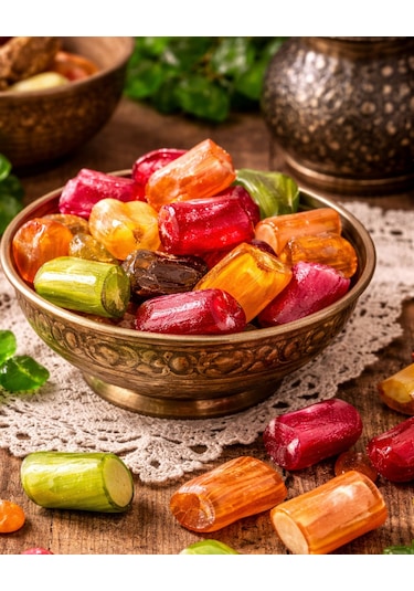 Çiçek Şekerleme Karışık Akide Şekeri 100 Gr
