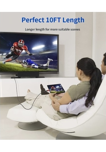 Jsaux Cv0030 1 Metre Usb C Type-c To Hdmı Görüntü Aktarım Kablosu 4k 60hz Usb 3.1 Type-c Hdmı 2.0 Kablosu