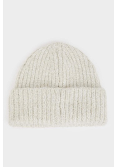 Defacto Kadın Nakışlı Bere F3157ax25wner2 Ekru-er2