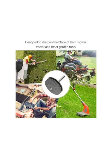 Singree Bahçe Aletleri İçin Pratik Ve Dayanıklı 4 Lü Bileme Taşı Seti, Abs Dengeleyici İle Güvenli Kullanım