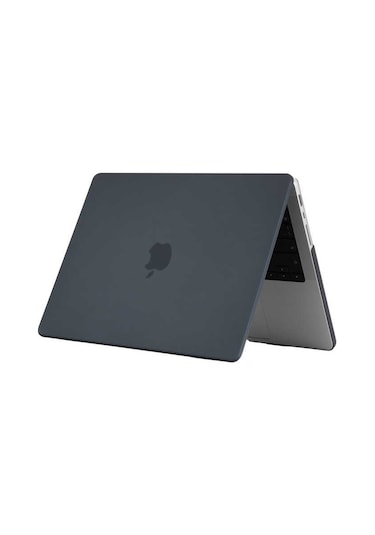 Ekılıf - Macbook Pro 16.2 2023 A2780 Uyumlu - Alt Ve Üst Koruyucu Msoft Mat Kapak - Şeffaf