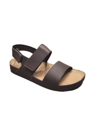 Ceyo 9964-9 Anatomik Taban Erkek Sandalet Kahve 40-45 Kahverengi