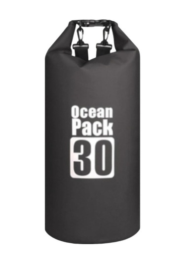 Novahub Su Geçirmez Sırt Çantası - Yüksek Kaliteli Pvc Malzeme İle Kamp, Yüzme Ve Doğa Sporları İçin Dayanıklı Çanta Siyah, Kamp Ve Doğa Lovers İçin Siyah