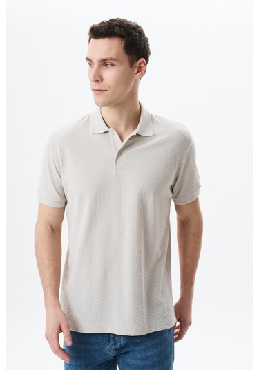 Arma Erkek Basic Regular Fit Jakarlı Süprem Polo Yaka Tişört Y29374356402 Bej Arma Erkek Basic Regular Fit Jakarlı Süprem Polo Yaka Tişört Y29374356402 Bej