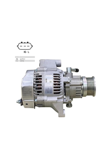 12v Alternatör Dinamo 100 A Hyundaı Accent Iı/getz/matrıx 1.5 Crdı