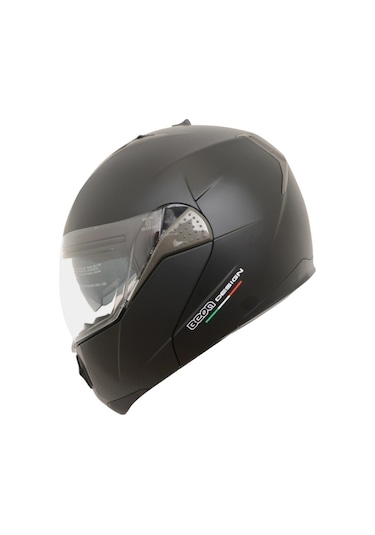 Beon B-700 Çene Açılır Vizörlü Kask Mat Siyah