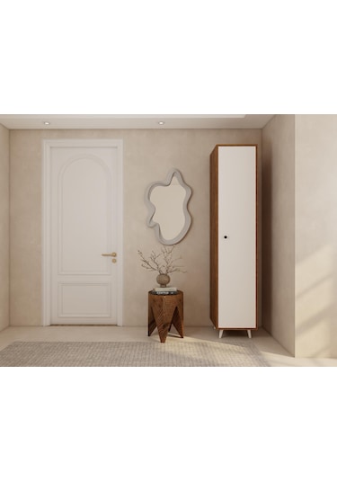 Volta Çok Amaçlı Banyo/kiler Dolabı Amalfi Beyaz Renk Beyaz