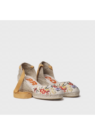 Toni Pons Castell Dalia Kadın Dolgu Topuk Multi Espadril 1tonw2025024 Multi Çok Renkli