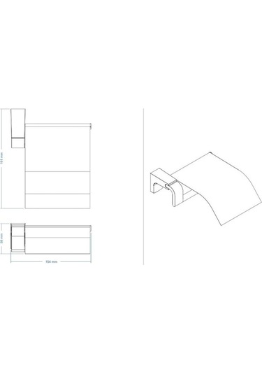 Deppot F1 Kapaklı Tuvalet Kağıtlık A.1708
