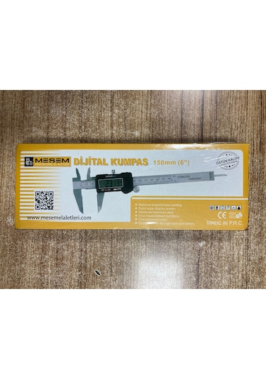Meşem Dijital Kumpas 150Mm (6'')