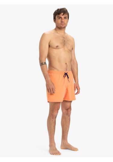 Quiksilver Everyday Solid Volley 15 Erkek Deniz Şortu-29817 Turuncu
