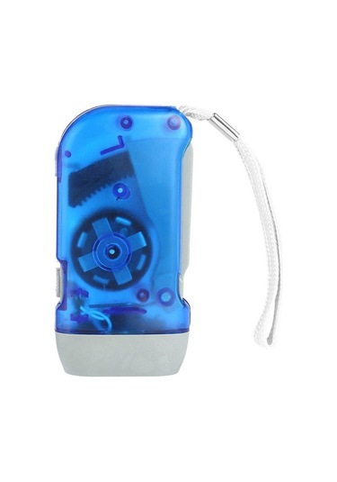 Soulader Krank Mekanizmalı El Feneri, Manuel Şarjlı Dinamo Led Işık, Kampçılık Ve Acil Durumlar İçin Pratik El Feneri Çok Renkli