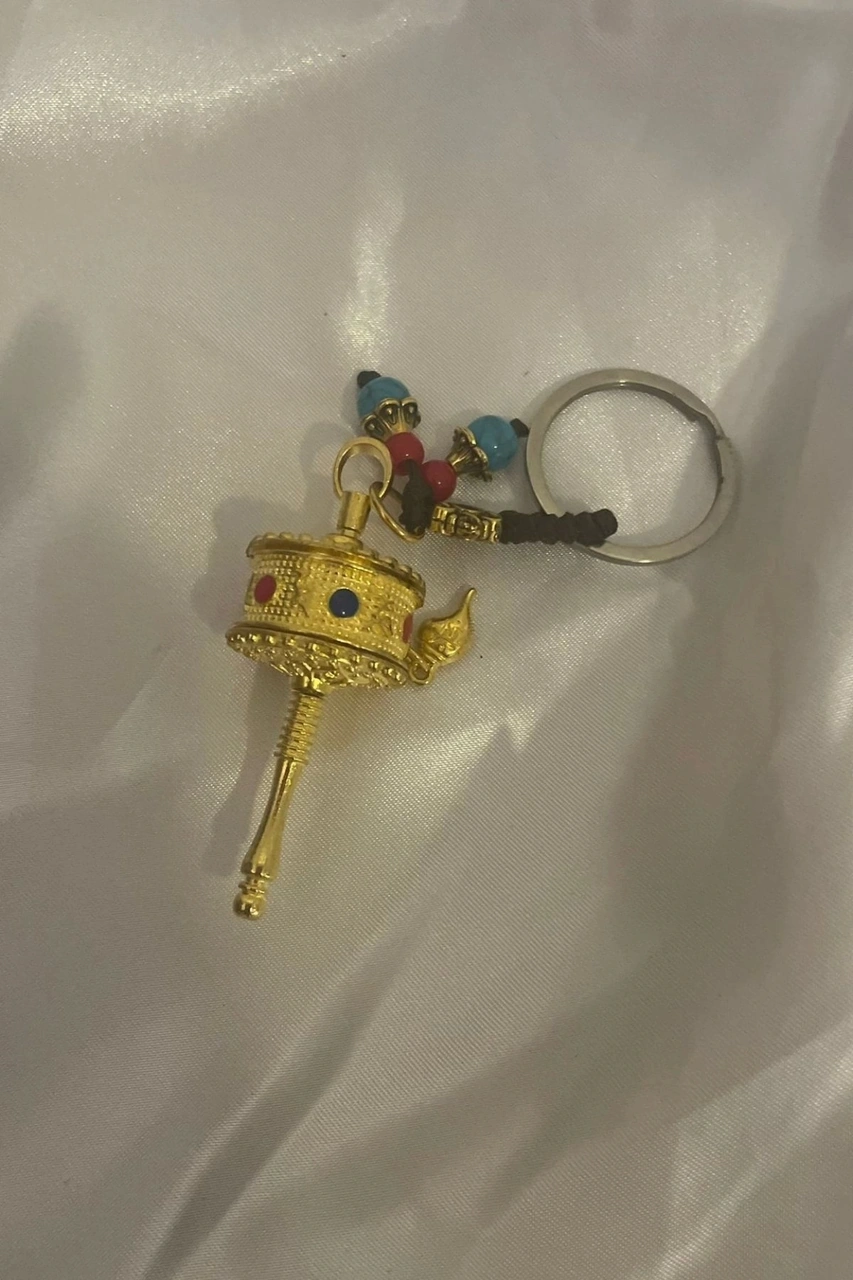 Feng Shui İyi Şanslar Çin Parası Servet Anahtarlık Araba Süs Feng Shui Şans Çarkı