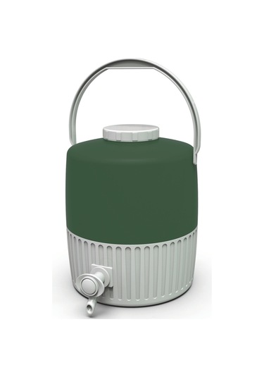 5 Lt Piknik Termos 1003 Super Picnic Cooler Jug Yeşil