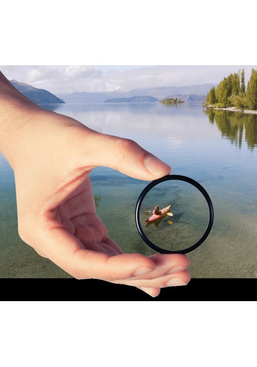 Green 55mm Circular Polarize Filtre