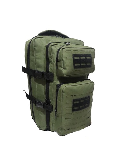 Baggor Kampçı-Seyahat-Dağcı-Outdoor-Askeri Taktik Sırt Çantası Siyah Çok Renkli