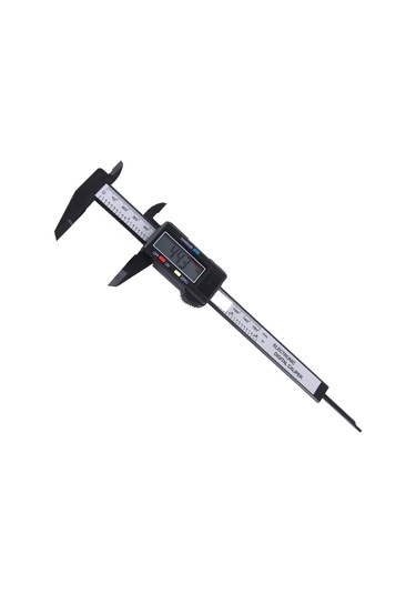 Lcd Dijital Kumpas/mikrometre, Ölçüm Aralığı: 150 Mm 6 İnç Siyah