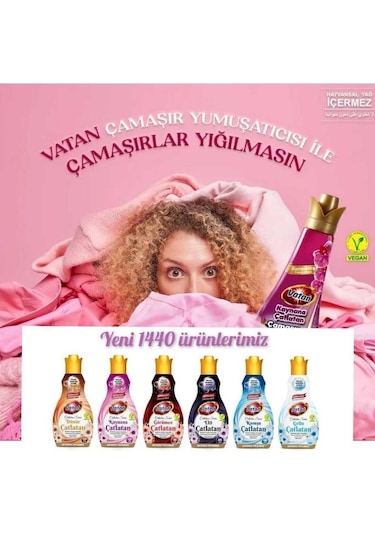 Vatan Komşu Çatlatan Konsantre 1440 Ml 60 Yıkama Tekli