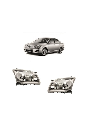 Toyota Avensis Sağ-sol Far Lambası Takımı Xenonlu Tip 2006-2009