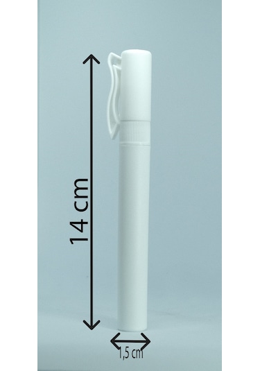 Boş Parfüm ve Kolonya Şişesi 10 ML 20 Adet Boş Plastik Şişe