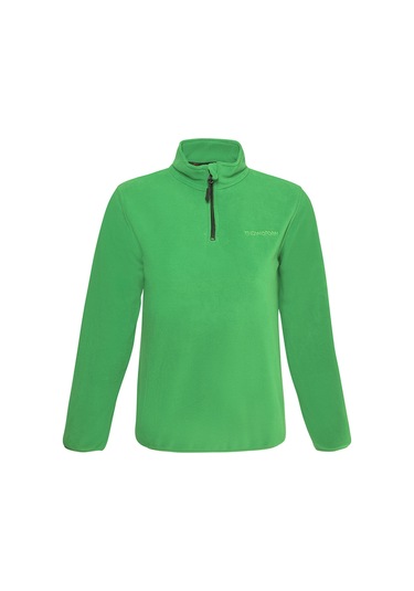 Thermoform Polarline Çocuk 1/4 Fermuar Sweatshirt Yeşil Hztp19044 R145 Yeşil