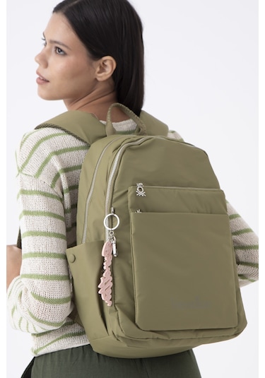 Unıted Colors Of Benetton Kadın Sırt Çantası Bnt 1464 Yeşil