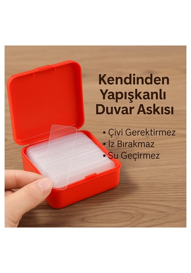 60 Parça Kendinden Yapışkanlı Duvar Etiketi - Çivisiz, İz Bırakmaz, Su Geçirmez, İki Taraflı