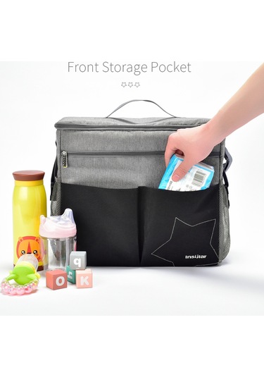 İnsular-ınsular Bezi Çanta Büyük Kapasiteli Su Geçirmez Çok Mt2264b Siyah