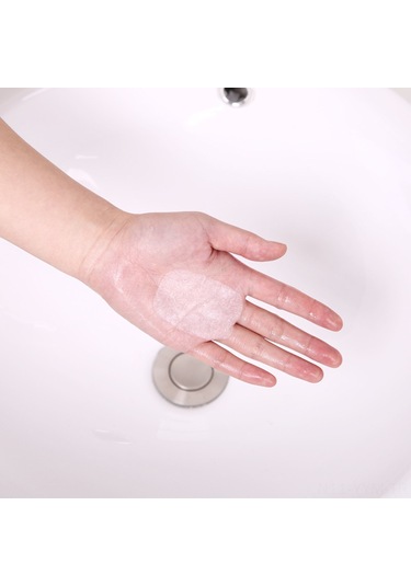 Geeksen Seyahat İçin Tek Kullanımlık Sabun Kağıdı Kutulu - 20 Adet Mini Sabun Parçacığı, El Yıkama, Temiz Ve Hijyenik, Hafif Ve Taşınabilir, Mor Mor