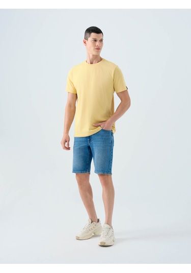 Loft Slim Fit Mavi Erkek Şort Lf2038745 Mavi