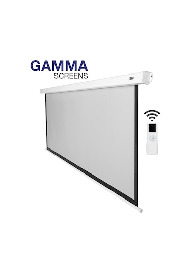 Gamma Screens 300X225 Motorlu Projeksiyon Perdesi