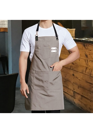 Homyl Şef Önlüğü Bahçe Ticari Mağaza Için Çok Amaçlı Haki