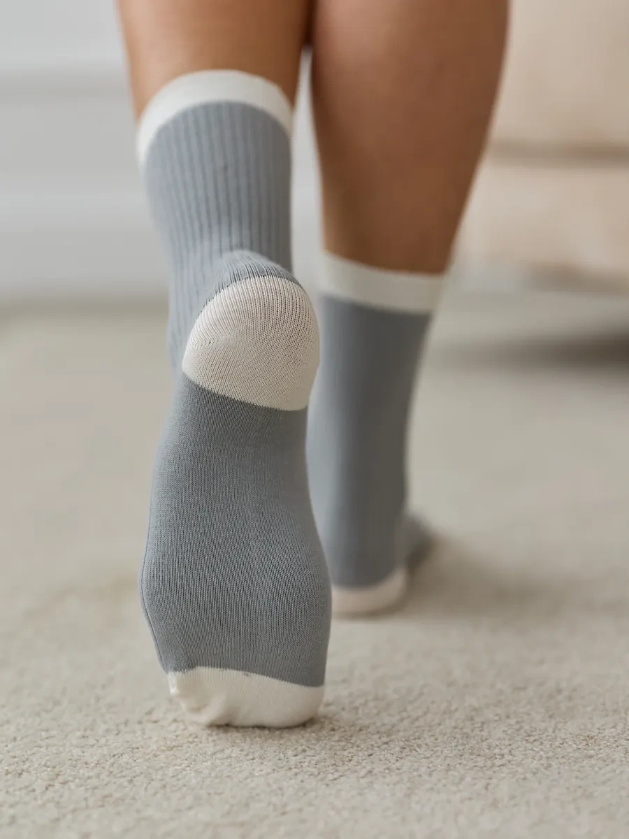 John Jeniford Ribanalı Yüksek Çorap Seti 3 Çift 300434559 Bej