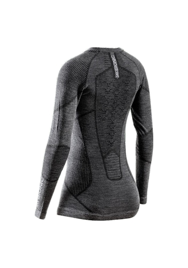 X-Bionic X-bıonıc X-bıonıc Termal Merino Kadın Uzun Kollu Üst 1414 Gri