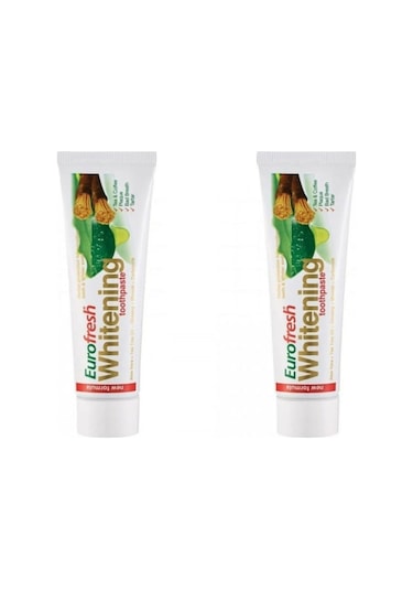 Farmasi Euro Fresh Whitening Aloe Veralı Beyazlatıcı Diş Macunu 2 x 50 G