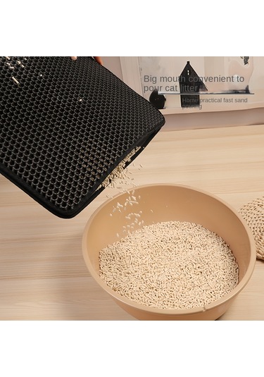 Jl Büyük Boy Kedi Kumu Matı Eva Çift Katmanlı Su Geçirmez Kedi