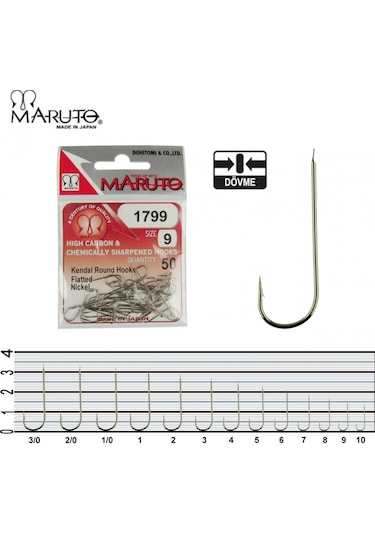 Maruto 1799 1251c Nikel İğne 4 50